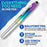 3-in-1 Stylus Pen With Light, Capacitive Aluminium Pen Stylus, LED Torch Light, Ballpoint Pen