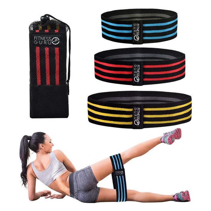 Best Resistance Bands For Glutes UK, Hip Circle Resistance Bands, Premium Glute Booty Exercise Squat Gym Band, Non-Slip Elastic Loop Leg Resistance Bands, Suitable for Men and Women