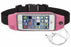 Sport Running Pouch Belt Waist Pack with Headphone Jack Storage Zipper Case Compatible for iPhone 6/6S Plus, Galaxy Note 3/4/5, Nexus 5/6, S5/S6/S6 Edge, Xperia Z2/Z3/Z5(Baby Pink)