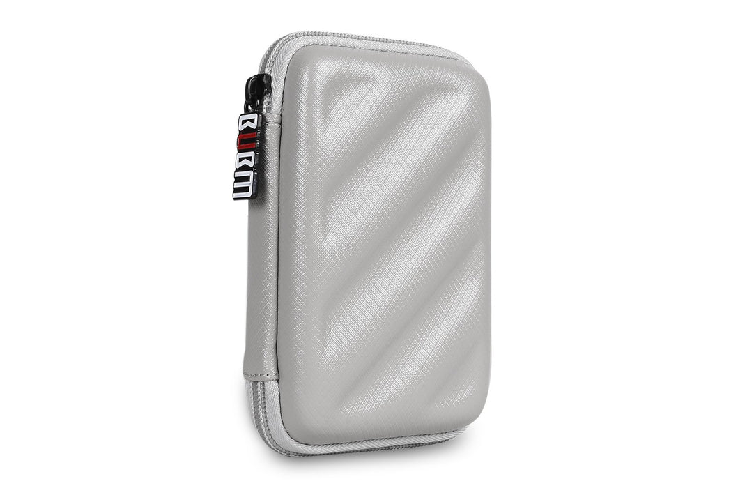 EVA Hard Case Travel Accessories Pouch Suitable For USB Flash Drives, Small Headphones, Keys, Alarm Fobs, Charger Cables
