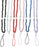 Beaded Lanyard Neck Phone Strap for Women - ID Badge Holder - Necklace Pass ID Card Holder, Key - Bling Jewelry Fashion Colourful Sparkly Lanyards for Teachers, Nurses, Students & Staff (6 Pack)