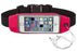 Sport Running Pouch Belt Waist Pack with Headphone Jack Storage Zipper Case Compatible for iPhone 6/6S Plus, Galaxy Note 3/4/5, Nexus 5/6, S5/S6/S6 Edge, Xperia Z2/Z3/Z5(Baby Pink)