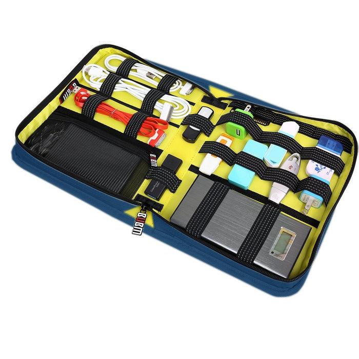 Universal Travel Case Organiser For Electronics and Accessories Hard Drives, Cable, USB Flash Drives, Chargers, Power Banks