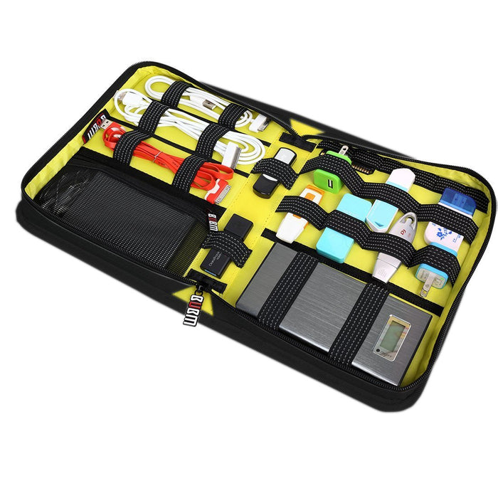Universal Travel Case Organiser For Electronics and Accessories Hard Drives, Cable, USB Flash Drives, Chargers, Power Banks