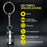 Mini LED Torch Keychain Flashlight Small | Batteries Included | Ultra Powerful Waterproof LED Flashlight On Home Keychain for Camping, Travelling, Outdoor Emergency