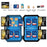 26 Slot SD Card Holder Memory Card Case - Storage for 4 CF + 8 SD + 9 Micro SD + 1 Standard SIM + 2 Micro SIM + 2 Nano SIM + 1 Sim Removal Tool