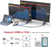 Surface Pro Dock for Surface Pro 4/Pro 5/Pro 6 USB Hub Docking Station with Gigabit Ethernet Port, 4K HDMI VGA DP Display Port, 3xUSB 3.0 Ports, Audio Out Port, USB C Port, SD/TF(Micro SD) Card Reader