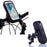 Universal 360 Degree Rotating WaterProof Transparent Smartphone Bicycle Handle Bar Mount Pouch Holster Case for Mobiles Phones Black