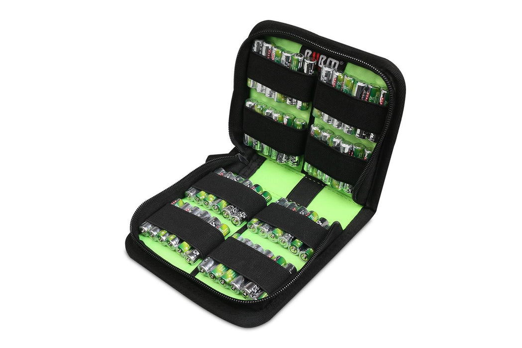 Padded Wallet Case Cover Universal Cables, Batteries, Chargers, Docks Memory Cards, Cables - Black