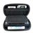 USB Memory Stick, Memory Card, Hard Drive, Smartphone, Charging Cable, Powerbank Universal Case Holder (Black)