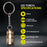 Mini LED Torch Keychain Flashlight Small | Batteries Included | Ultra Powerful Waterproof LED Flashlight On Home Keychain for Camping, Travelling, Outdoor Emergency