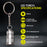 Mini LED Torch Keychain Flashlight Small | Batteries Included | Ultra Powerful Waterproof LED Flashlight On Home Keychain for Camping, Travelling, Outdoor Emergency