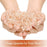 Rose Gold Thumb Transparent Plastic Drawing Pins, Push Thumb Board Photo Pin (Straight Head 500 pcs)