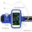 Running Armband Phone Holder Compatible with iPhone X, 8, 7, 6 Samsung S9 and all Smartphones up to 5.2 inches | Phone Holder for Running, Jogging, Gym | Includes Key Holder & Earbuds Holder