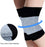 Knee Leg Warmers Thermal Sleeves Pads Dance Protection Breathable Soft Kneelet One Size Unisex Elastic Stretch Guard (1 Pair)