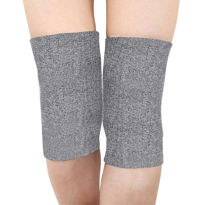 Knee Leg Warmers Thermal Sleeves Pads Dance Protection Breathable Soft Kneelet One Size Unisex Elastic Stretch Guard (1 Pair)