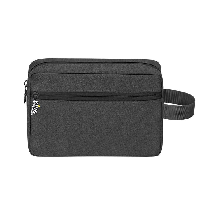 Electronics Accessory Carry Case Travel Cable Gadget Bag Storage Organiser with 2 Compartments for Chargers Cables Earphones Smart Phone Power Bank 7" Tablet & Various other Accessories