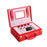 My Treasure Box Equisite Jewelry Box PU Leather Woven Pattern 2 Layers Rectangle Trunk Shape Organizer Portable Storage Box