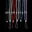 Beaded Lanyard Neck Phone Strap for Women - ID Badge Holder - Necklace Pass ID Card Holder, Key - Bling Jewelry Fashion Colourful Sparkly Lanyards for Teachers, Nurses, Students & Staff (6 Pack)