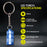 Mini LED Torch Keychain Flashlight Small | Batteries Included | Ultra Powerful Waterproof LED Flashlight On Home Keychain for Camping, Travelling, Outdoor Emergency
