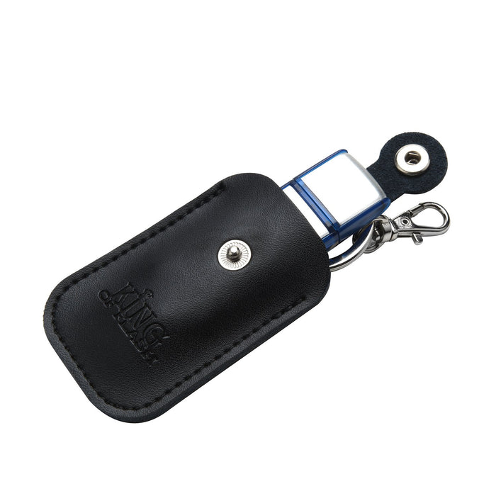 USB Flash Drive Portable Travel Memory Stick Shuttle Carry Case - Holds 1 USB Sticks with Keyring Hook