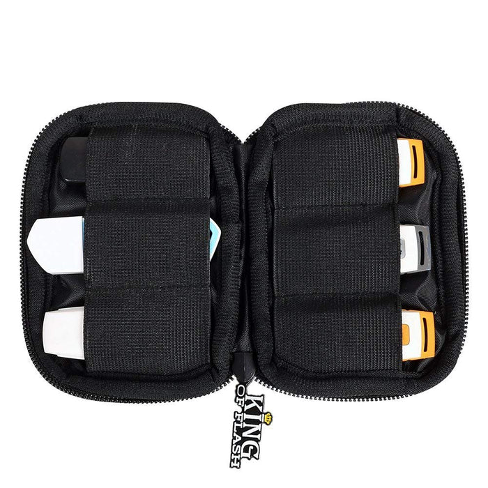 USB Flash Drive Case With Premium Quality Padded Protection For Up To 6 Flash/Key Drives, Flash Drive Case Organizer