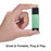 Memwah Micro SD Card Reader - Fast USB 2.0 Adapter for all MicroSD cards - Green