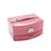 My Treasure Box Faux Leather Crocodile Pattern Automatic Buckle Jewellery Display Box With Two Layers Home Storage Supplies Jewellery Carrying Case
