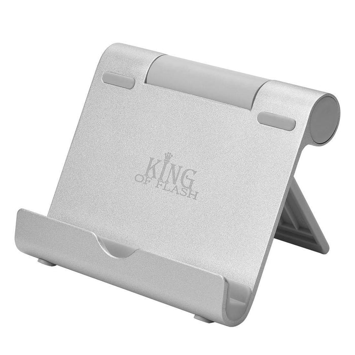 Portable Desk Multi Angle Stand Holder Compatible for 4-12" Tablet, iPad, Smartphone, iPhone & Various Devices