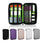 Universal Hard Cover Electronics Accessory Storage Case - Ideal for USB Flash Drives, Portable Hard Drive, Memory Card, Cables, Card Reader, Power Bank, Credit Card - Perfect Travel Accessory
