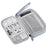 Power Bank Case Hard Drive Case Shockproof Carrying Case Travel Cable Organizer Bag Portable Storage Bag Electronic Organizer Pouch Bag Zipper Wallet Multifunctional Double Layer Case