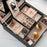 My Treasure Box Advanced Jewelry Storage Box Glossy PU Leather Multi Small Boxes Inside Jewelry Cosmetic Storage Organizer Box