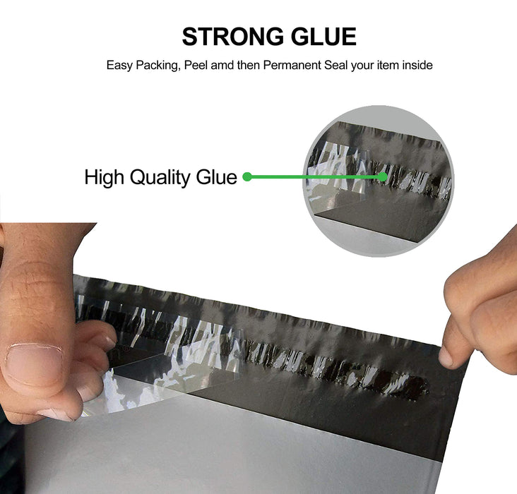 Grey 6x9 Mailing Bags Strong Durable Postal Postage Mail Bags Self Sealing Extra Strong Glue