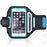 Premium Lycra Sports Armband For iPhone 6/6S & iPhone 6/6S Plus Running, Jogging, Gym, Fitness, Cycling Arm Strap with Key/CreditCard/Money Holder and Headphone Cable Holder Water Resistant Reflective Product
