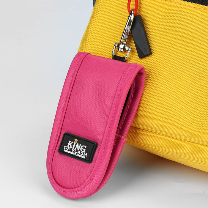 USB Flash Drive Portable Travel Memory Stick Shuttle Carry Case - Holds 2 USB Sticks with Keyring Hook