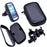 Universal 360 Degree Rotating WaterProof Transparent Smartphone Bicycle Handle Bar Mount Pouch Holster Case for Mobiles Phones Black