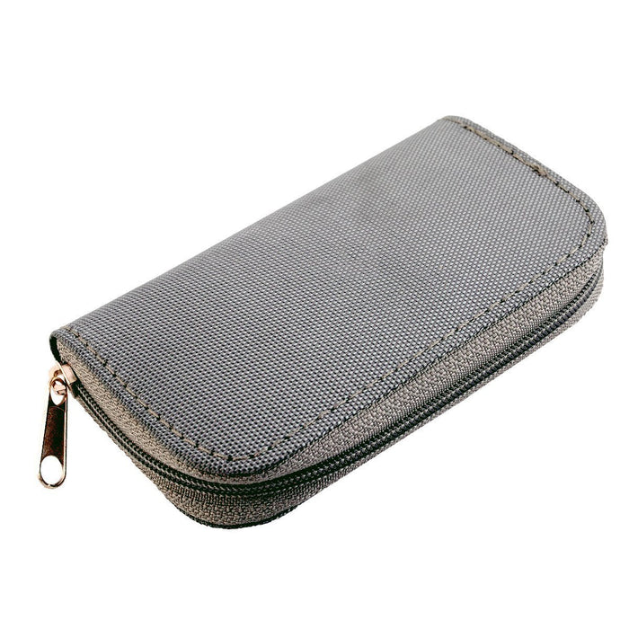 8 Pages and 22 Slots Memory Card Carrying Case Holder Pouch for SD SDHC MMC CF Micro SD Storage Protector