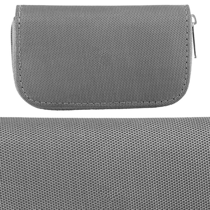8 Pages and 22 Slots Memory Card Carrying Case Holder Pouch for SD SDHC MMC CF Micro SD Storage Protector