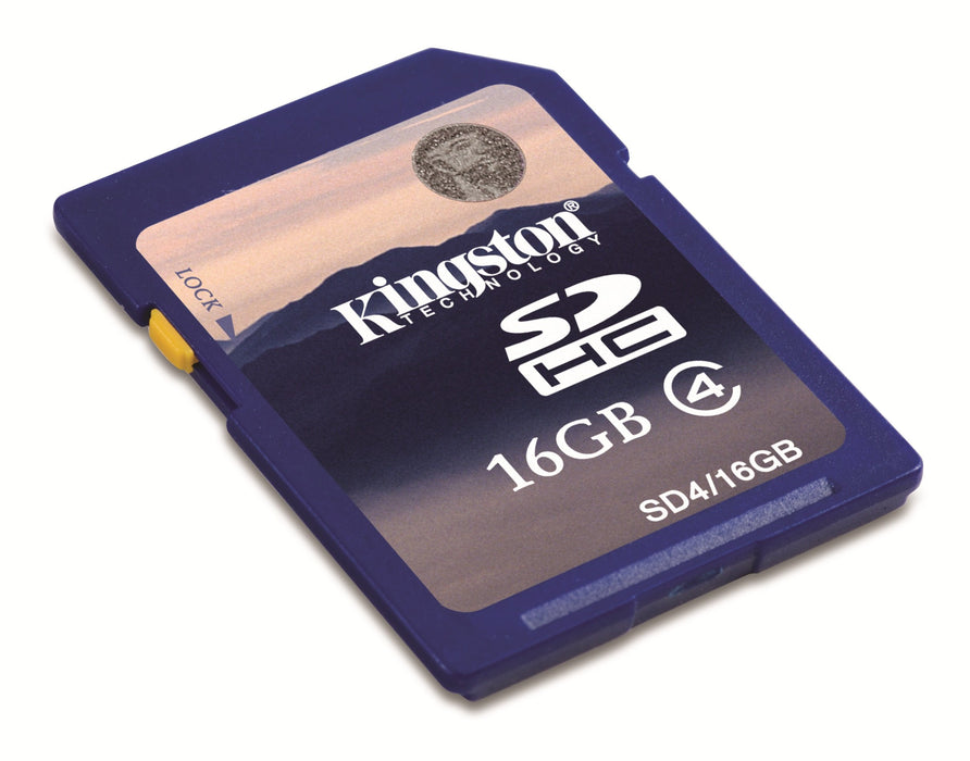 Kingston SD4/4GB 4 GB Secure Digital High Capacity Class 4 Card with Exclusive 6-Way Jewel Case Bundle (Case Holds One Of XD, CF, SD, MMC, Memory Stick or SM)