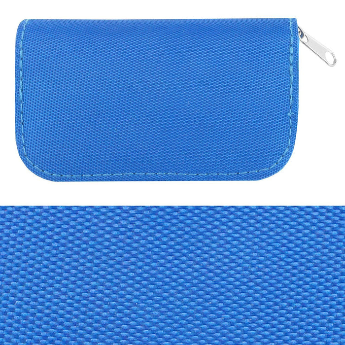 8 Pages and 22 Slots Memory Card Carrying Case Holder Pouch for SD SDHC MMC CF Micro SD Storage Protector