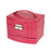 My Treasure Box Faux Leather Crocodile Pattern Automatic Buckle Jewellery Display Box With Three Layers Home Storage Supplies Jewellery Carrying Case