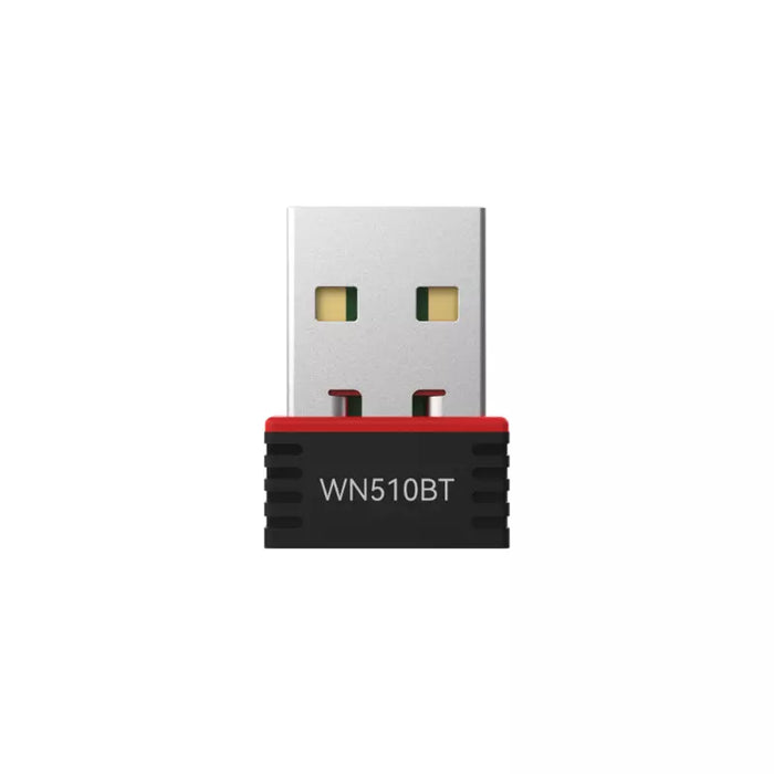 USB Bluetooth adapter with 'WN510BT' on a white background