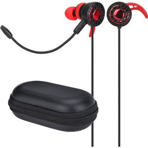 XTrike Me GE-109 Dual-Mic Stereo Earbuds - Multi-Platform, 10 mm Drivers