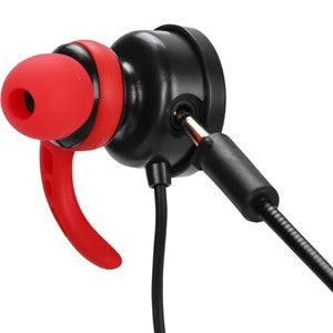 XTrike Me GE-109 Dual-Mic Stereo Earbuds - Multi-Platform, 10 mm Drivers