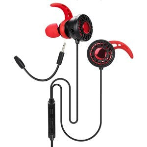 XTrike Me GE-109 Dual-Mic Stereo Earbuds - Multi-Platform, 10 mm Drivers