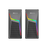 Two computer cases with RGB lighting on a white background, branded 'XTrike Me' - eSunrise Wholesale