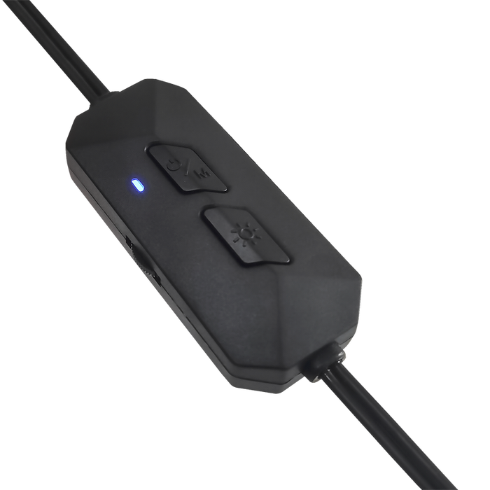 Black electronic device with buttons and a cable on a white background - eSunrise Wholesale