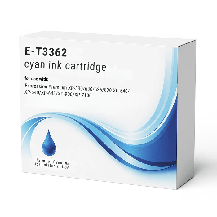 Epson T3351-T3364 (33XL) Compatible Ink Cartridges - High-Yield 5-Colour Set & Singles