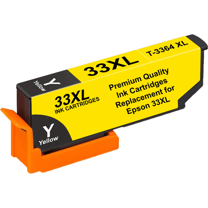 Epson T3351-T3364 (33XL) Compatible Ink Cartridges - High-Yield 5-Colour Set & Singles