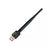 LB-Link AX300 Black USB WiFi adapter with antenna on a white background - eSunrise wholesale